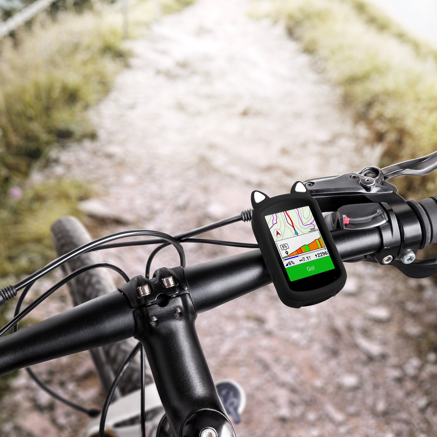 kwmobile Hülle kompatibel mit Garmin Edge 840 / Edge 540 - Backcover für Bike GPS Computer - Schutzhülle Fahrradcomputer