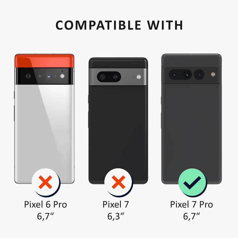kalibri Hülle kompatibel mit Google Pixel 7 Pro Case - Schutzhülle - Handyhülle