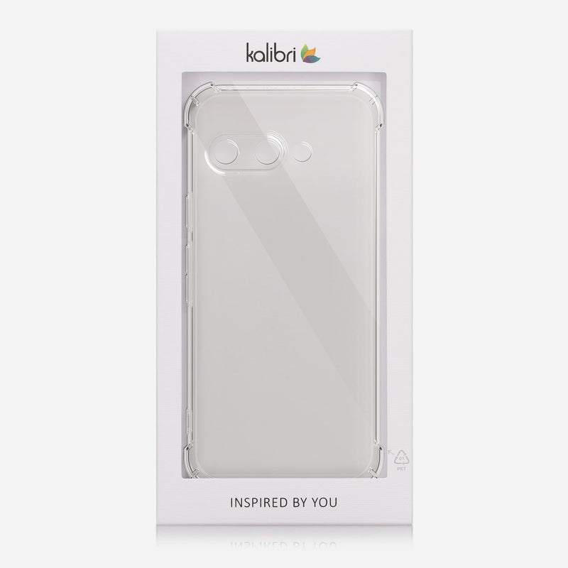 kalibri Hülle kompatibel mit Google Pixel 9a Case - Handyhülle mit 2x Glas Schutz Folie - Cover Handyhülle