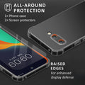 kalibri Hülle kompatibel mit Google Pixel 9a Case - Handyhülle mit 2x Glas Schutz Folie - Cover Handyhülle