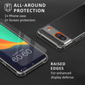 kalibri Hülle kompatibel mit Google Pixel 8a Case - Handyhülle mit 2x Glas Schutz Folie - Cover Handyhülle