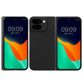 kalibri Schutzhülle kompatibel mit Google Pixel 9 Pro Fold - Hülle Aramid - Handy Cover Case Handyhülle Schwarz matt Schwarz matt  