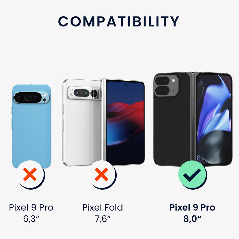 kalibri Schutzhülle kompatibel mit Google Pixel 9 Pro Fold Handy Cover Case Handyhülle