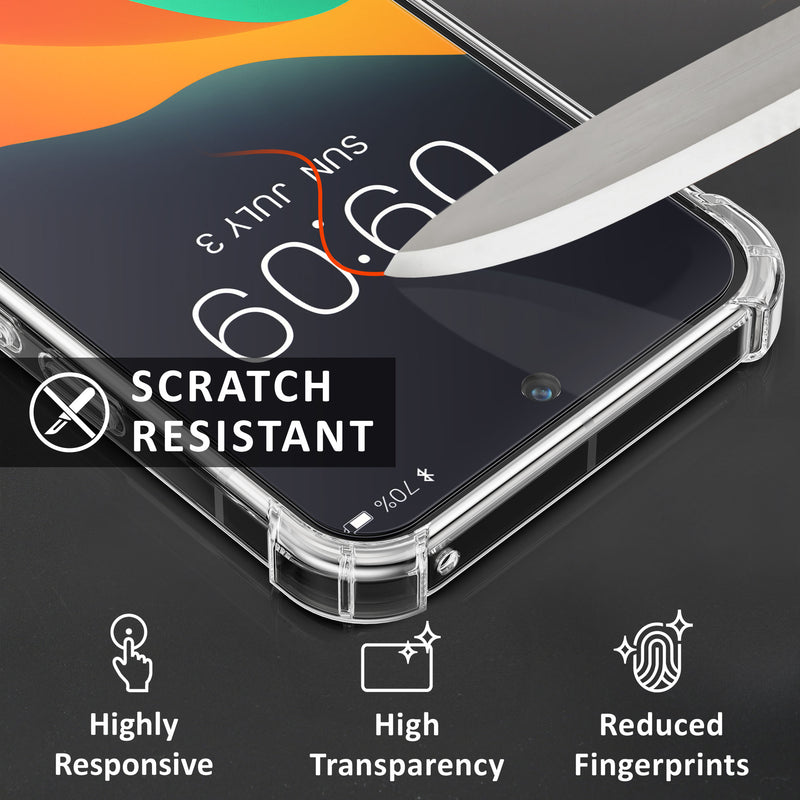 kalibri Hülle kompatibel mit Google Pixel 10 / Pixel 10 Pro Case - Handyhülle mit 2x Glas Schutz Folie - Cover Handyhülle
