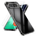 kalibri Hülle kompatibel mit Google Pixel 10 Pro XL Case - Handyhülle mit 2x Glas Schutz Folie - Cover Handyhülle
