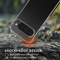 kalibri Hülle kompatibel mit Google Pixel 10 Pro XL Case - Handyhülle mit 2x Glas Schutz Folie - Cover Handyhülle