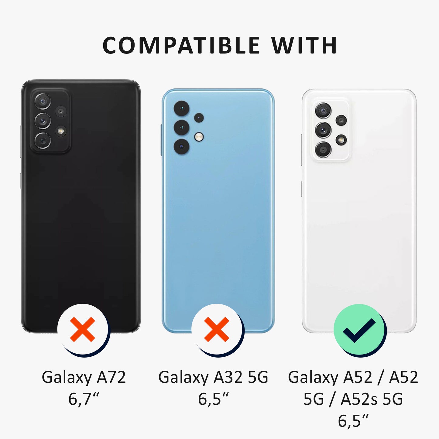 Hülle für Samsung Galaxy A52 / A52 5G / A52s 5G Case