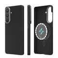 kalibri Hülle für Samsung Galaxy S26 Plus Hülle - Aramid Handy Schutzhülle - Cover Case Handyhülle - Kompatibel mit MagSafe Schwarz matt Schwarz matt  
