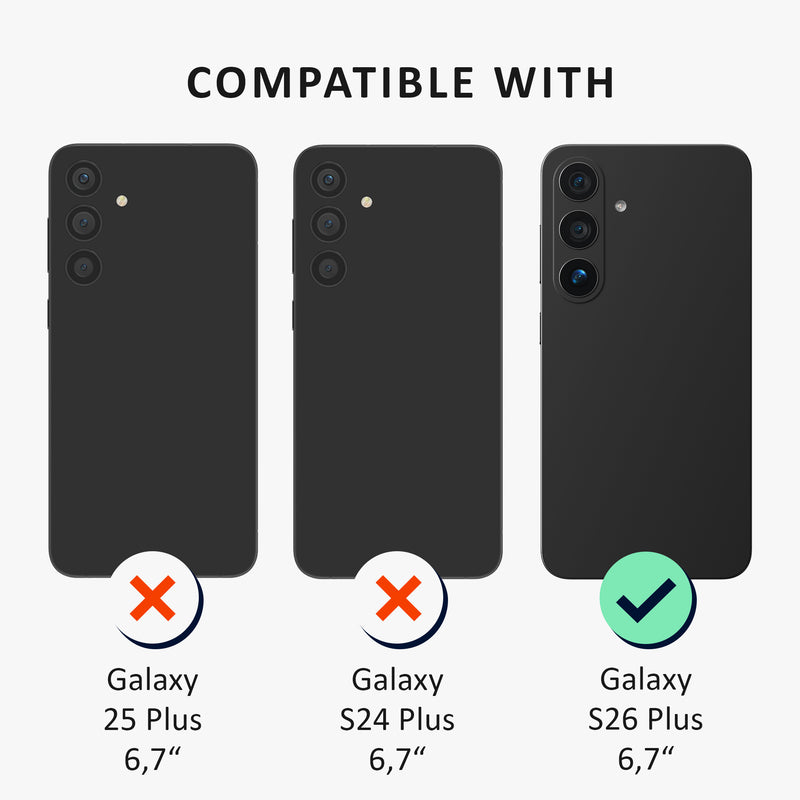 kalibri Hülle für Samsung Galaxy S26 Plus Hülle Case Handyhülle Kompatibel mit MagSafe