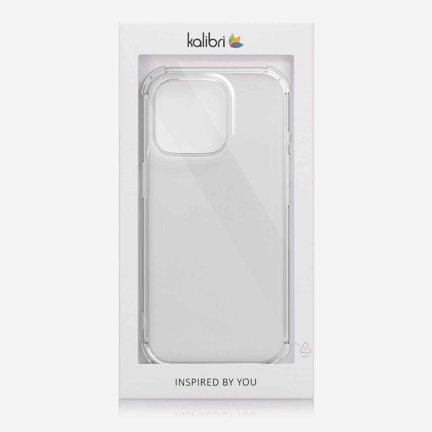 kalibri Hülle kompatibel mit Apple iPhone 15 Pro Case - Handyhülle mit 2x Glas Schutz Folie - Cover Handyhülle