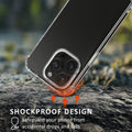 kalibri Hülle kompatibel mit Apple iPhone 15 Pro Case - Handyhülle mit 2x Glas Schutz Folie - Cover Handyhülle