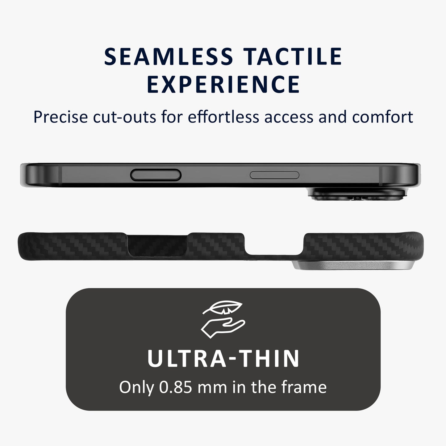 kalibri Hülle für iPhone 17 Pro Hülle Cover Case Handyhülle Kompatibel mit MagSafe