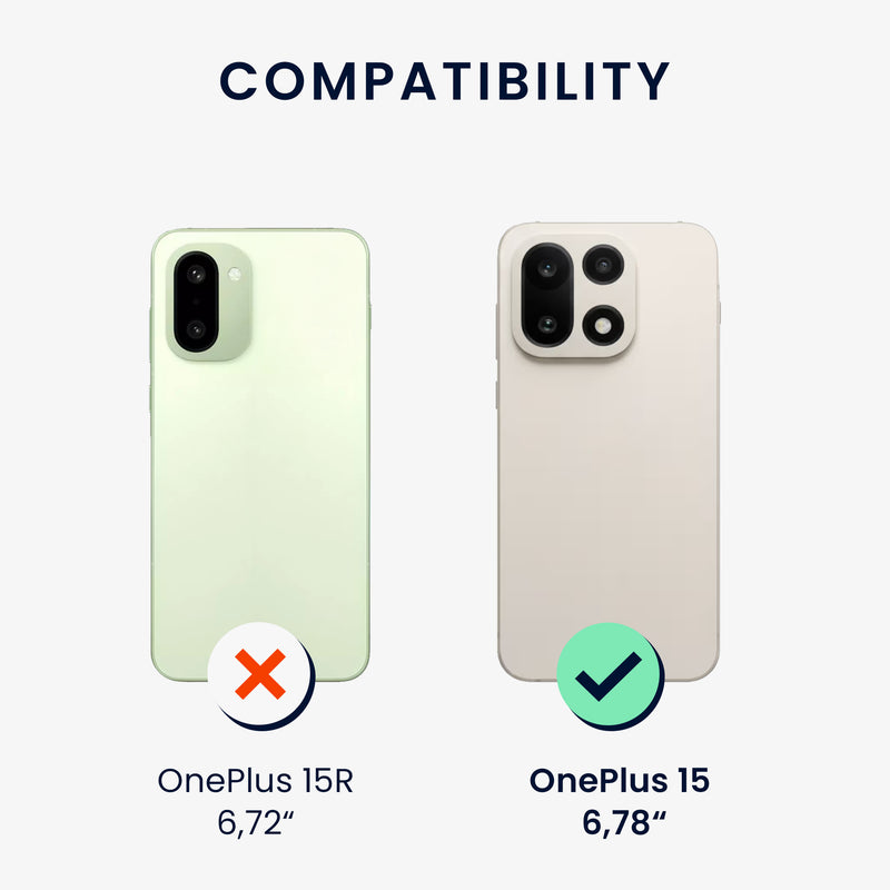 kalibri Schutzhülle kompatibel mit OnePlus 15 - Handy Cover Case Handyhülle