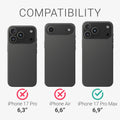 kalibri Schutzhülle kompatibel mit Apple iPhone 17 Pro Max Hardcover Handy Cover Case
