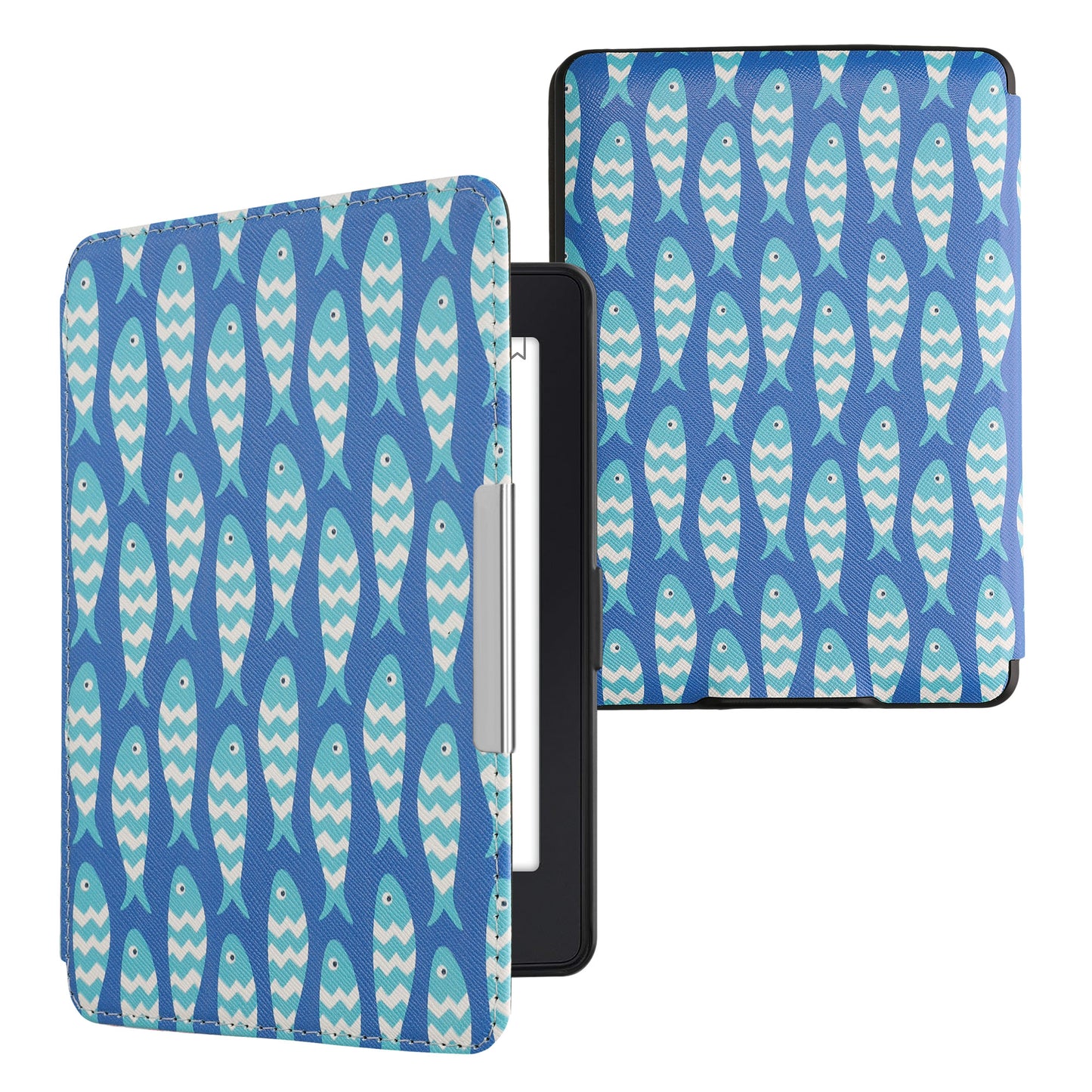 kwmobile Schutzhülle für Amazon Kindle Paperwhite Hülle - eReader Flip Case mit Auto Sleep Funktion