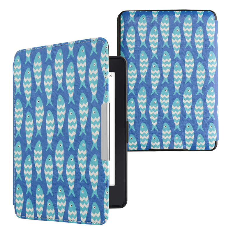 kwmobile Schutzhülle für Amazon Kindle Paperwhite Hülle - eReader Flip Case mit Auto Sleep Funktion