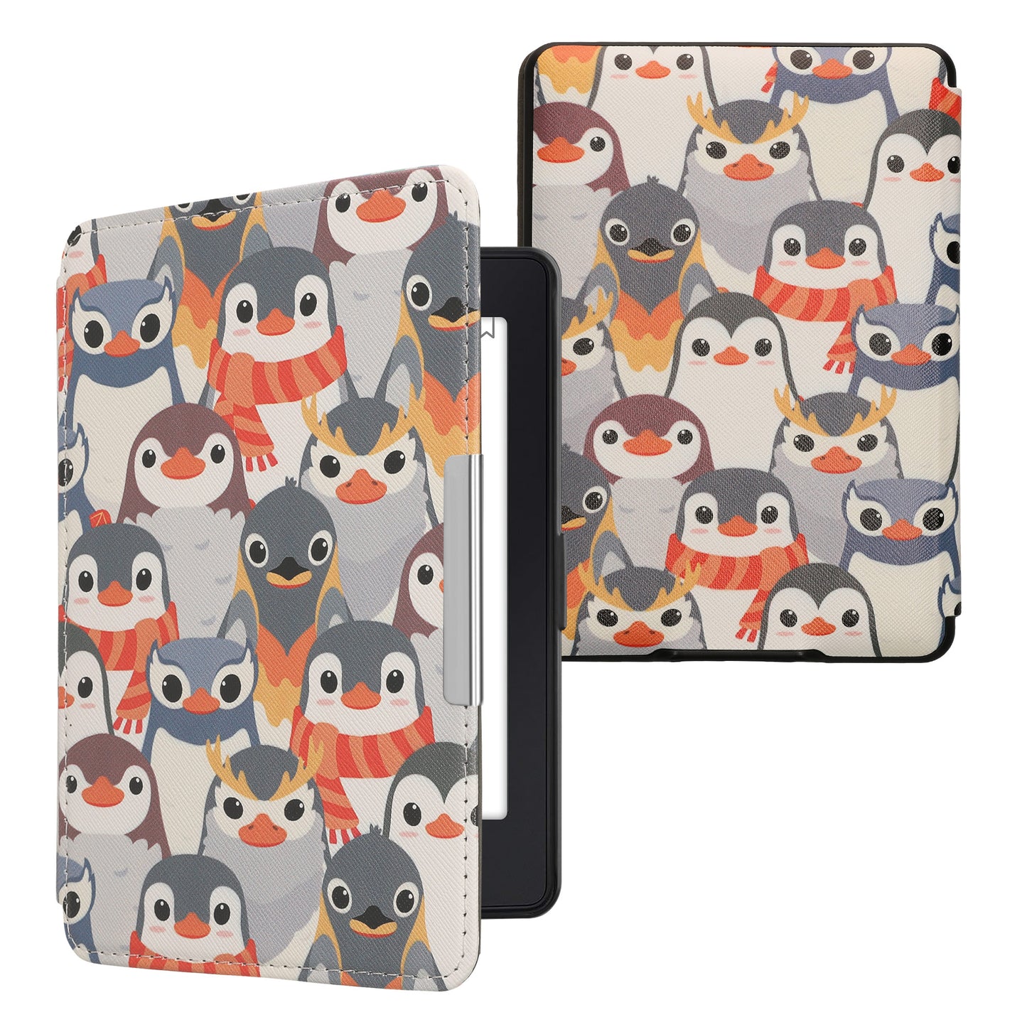 kwmobile Schutzhülle für Amazon Kindle Paperwhite Hülle - eReader Flip Case mit Auto Sleep Funktion
