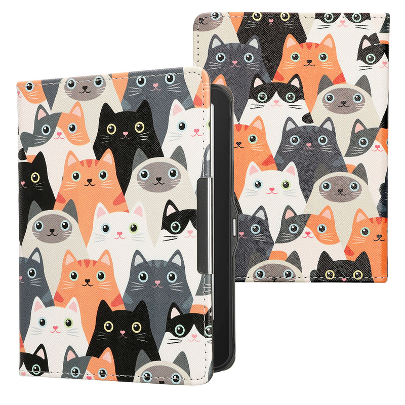 kwmobile Schutzhülle für Tolino Vision 1 / 2 / 3 / 4 HD Hülle - eReader Flip Case mit Auto Sleep Funktion