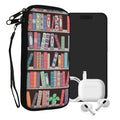 kwmobile Handytasche für Smartphones - Handy Tasche Hülle Cover Case Schutzhülle - Vögel Ast - 15,2 x 8,3 cm Innenmaße