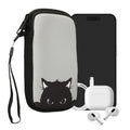 kwmobile Handytasche für Smartphones - Handy Tasche Hülle Cover Case Schutzhülle - Vögel Ast - 15,2 x 8,3 cm Innenmaße