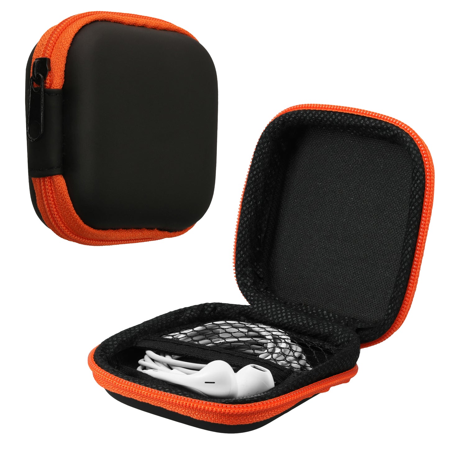kwmobile In-Ear Kopfhörer Tasche - In Ear Headphones Schutztasche - Earphones Etui Case Cover Hülle für Kopfhörer