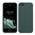 kwmobile Handyhülle für Apple iPhone SE (1.Gen 2016) / iPhone 5 / iPhone 5S Hülle - Kabelloses Laden - Schutzhülle Cover