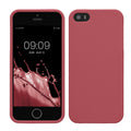 kwmobile Handyhülle für Apple iPhone SE (1.Gen 2016) / iPhone 5 / iPhone 5S Hülle - Kabelloses Laden - Schutzhülle Cover