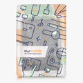 kwmobile Hülle kompatibel mit Tolino Vision 1 / 2 / 3 / 4 HD eReader Schutzhülle Cover Case