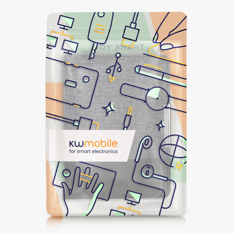 kwmobile Hülle kompatibel mit Tolino Vision 1 / 2 / 3 / 4 HD eReader Schutzhülle Cover Case