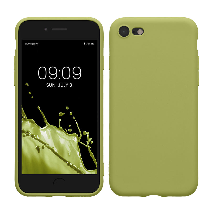 kwmobile Handyhülle für Apple iPhone SE (2022) / SE (2020) / 8 / 7 Hülle - weiches Handy Silikon Case - Schutzhülle Cover