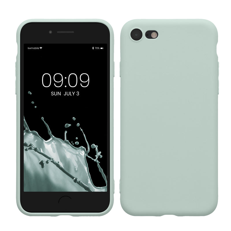 kwmobile Handyhülle für Apple iPhone SE (2022) / SE (2020) / 8 / 7 Hülle - weiches Handy Silikon Case - Schutzhülle Cover