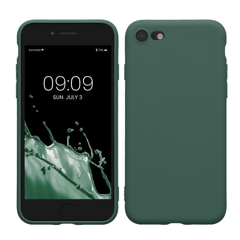 kwmobile Handyhülle für Apple iPhone SE (2022) / SE (2020) / 8 / 7 Hülle - weiches Handy Silikon Case - Schutzhülle Cover