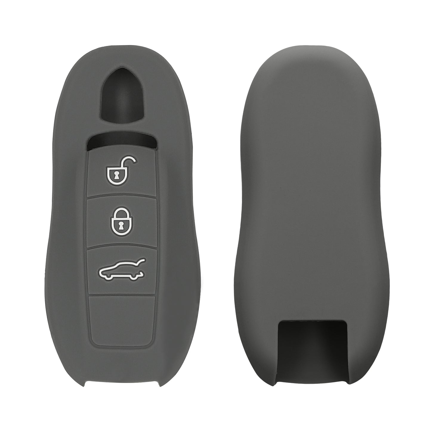 kwmobile Autoschlüssel Hülle kompatibel mit Porsche 3-Tasten Autoschlüssel (nur Keyless)