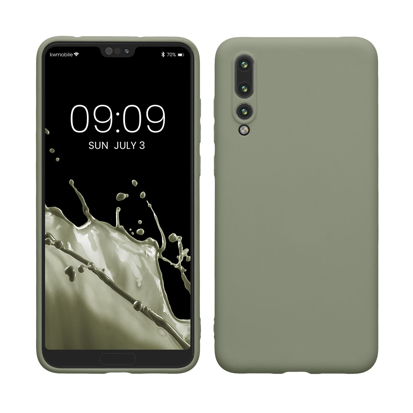 kwmobile Handyhülle für Huawei P20 Pro - Kabelloses Laden - Schutzhülle Cover