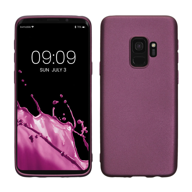 kwmobile Handyhülle für Samsung Galaxy S9 Hülle - Silikon Case - Schutzhülle Cover
