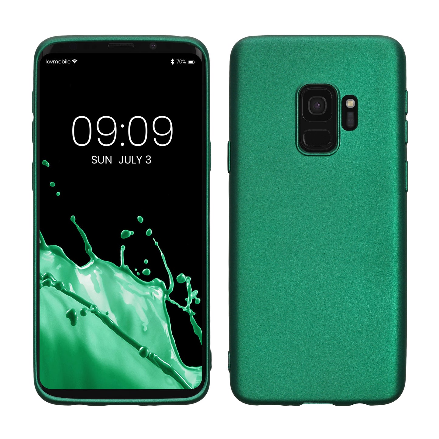 kwmobile Handyhülle für Samsung Galaxy S9 Hülle - Silikon Case - Schutzhülle Cover