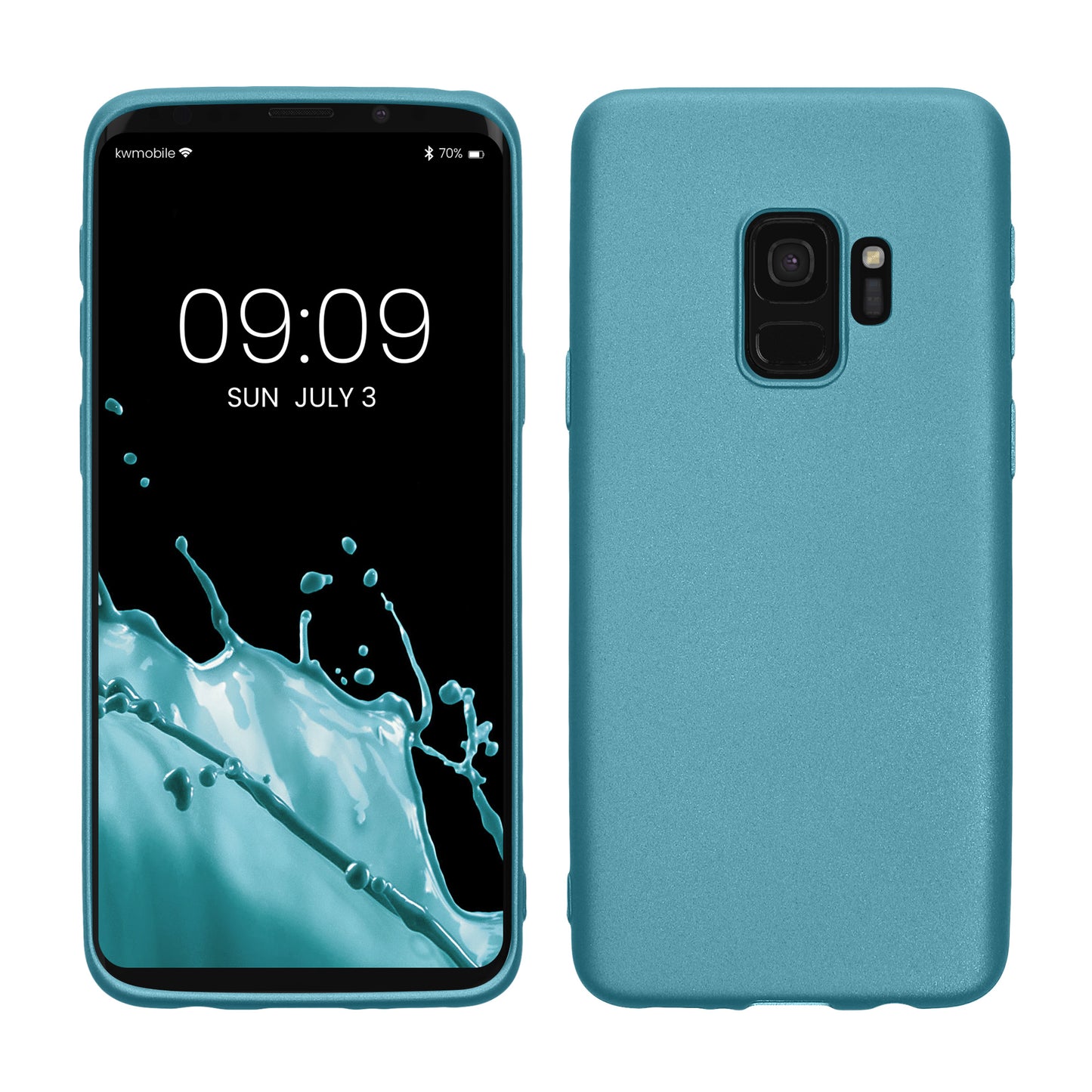 kwmobile Handyhülle für Samsung Galaxy S9 Hülle - Silikon Case - Schutzhülle Cover