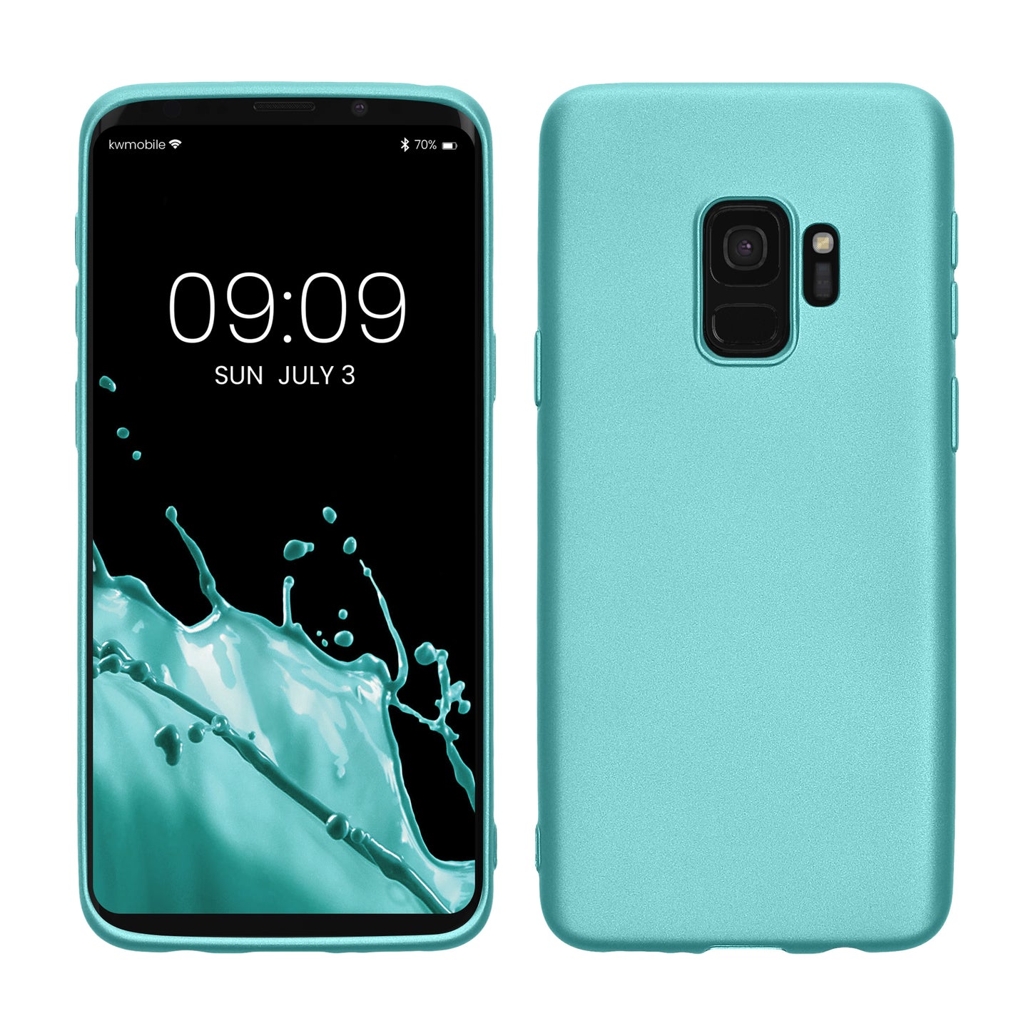 kwmobile Handyhülle für Samsung Galaxy S9 Hülle - Silikon Case - Schutzhülle Cover