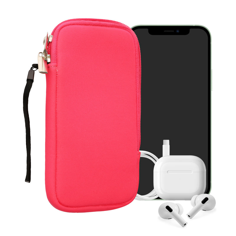 kwmobile Handytasche für Smartphones - 4,5" - Handy Tasche 14,4 x 8,3 cm Innenmaße