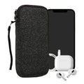 kwmobile Handytasche für Smartphones - 4,5" - Handy Tasche 14,4 x 8,3 cm Innenmaße