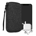 kwmobile Handytasche für Smartphones - 4,5" - Handy Tasche 14,4 x 8,3 cm Innenmaße