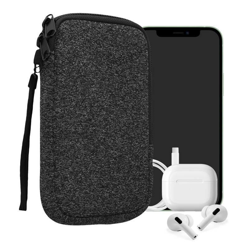 kwmobile Handytasche für Smartphones - 4,5" - Handy Tasche 14,4 x 8,3 cm Innenmaße