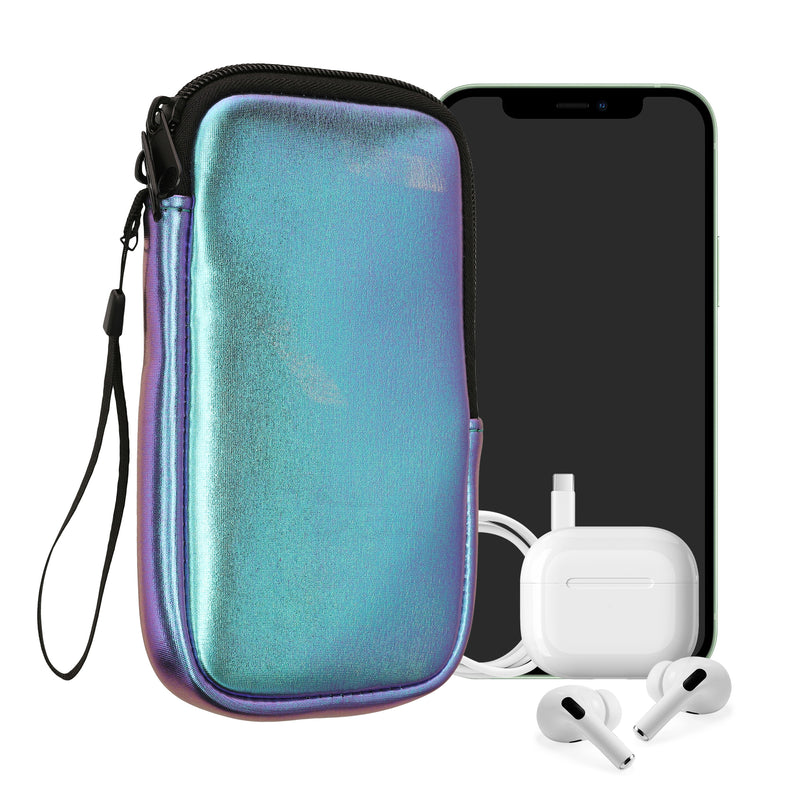 kwmobile Handytasche für Smartphones - 4,5" - Handy Tasche 14,4 x 8,3 cm Innenmaße