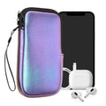 kwmobile Handytasche für Smartphones - 4,5" - Handy Tasche 14,4 x 8,3 cm Innenmaße