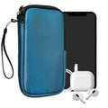 kwmobile Handytasche für Smartphones - 4,5" - Handy Tasche 14,4 x 8,3 cm Innenmaße