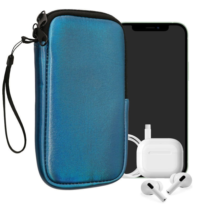 kwmobile Handytasche für Smartphones - 4,5" - Handy Tasche 14,4 x 8,3 cm Innenmaße