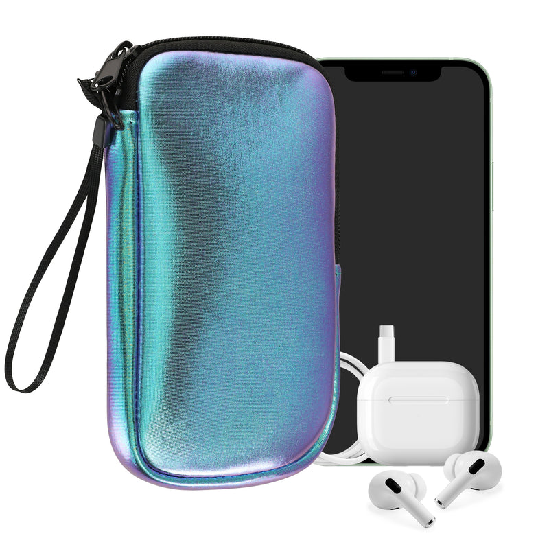kwmobile Handytasche für Smartphones - 4,5" - Handy Tasche 14,4 x 8,3 cm Innenmaße