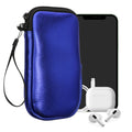 kwmobile Handytasche für Smartphones - 4,5" - Handy Tasche 14,4 x 8,3 cm Innenmaße