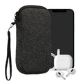 kwmobile Handytasche für Smartphones - 4,5" - Handy Tasche 14,4 x 8,3 cm Innenmaße