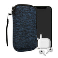 kwmobile Handytasche für Smartphones - 4,5" - Handy Tasche 14,4 x 8,3 cm Innenmaße